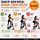 BlockFit® Stair Stepper - Sport apparatuur voor thuis - Fitness stepapparaat - Stairclimber - Stepapparaat - Home gym - Inklapbaar - LCD display - Stairmaster - Hoogte verstelbaar - Antislip - Oranje