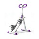 BlockFit® Stair Stepper - Sport apparatuur voor thuis - Fitness stepapparaat - Stairclimber - Stepapparaat - Home gym - Inklapbaar - LCD display - Stairmaster - Hoogte verstelbaar - Antislip - Paars