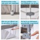 BlockPlay® Grondbox inklapbaar Baby 127x127 cm - Speelbox - Playpen - Kinderbox – Kruipbox – Ballenbak - Inclusief speelmat 50 speelballen draagtas en 2 optrek hendels – Grijs 