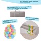 BlockPlay® Grondbox inklapbaar Baby 127x127 cm - Speelbox - Playpen - Kinderbox – Kruipbox – Ballenbak - Inclusief speelmat 50 speelballen draagtas en 2 optrek hendels – Grijs 