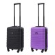BlockTravel kofferset 2 delig ABS handbagage met wielen afneembaar 29 liter - inbouw TSA slot - zwart - paars BlockTravel kofferset 2 delig ABS handbagage met wielen afneembaar 29 liter - inbouw TSA slot - zwart - paars