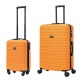 BlockTravel kofferset 2 delig ABS ruimbagage en handbagage 29 en 95 liter - inbouw TSA slot - oranje BlockTravel kofferset 2 delig ABS ruimbagage en handbagage 29 en 95 liter - inbouw TSA slot - oranje