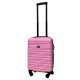 BlockTravel handbagage reiskoffer XS met wielen afneembaar 29 liter - inbouw TSA slot - lichtgewicht - roze
