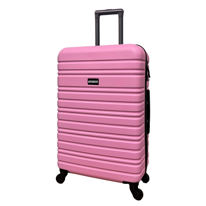 BlockTravel reiskoffer M met wielen afneembaar 74 liter - inbouw TSA slot - lichtgewicht - roze