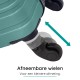 BlockTravel kofferset 2 delig ABS handbagage met wielen afneembaar 29 en 39 liter - inbouw TSA slot - groen