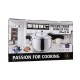 Kookkunst Holland Snelkookpan Inductie 7L – Hogedrukpan / Snelkoker RVS 24 cm – Pressure Cooker met 6 Veiligheden – Geschikt voor Alle Warmtebronnen