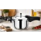 Kookkunst Holland Snelkookpan Inductie 7L – Hogedrukpan / Snelkoker RVS 24 cm – Pressure Cooker met 6 Veiligheden – Geschikt voor Alle Warmtebronnen