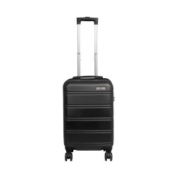 BlockTravel handbagage koffer met wielen 39 liter - lichtgewicht - cijferslot - zwart