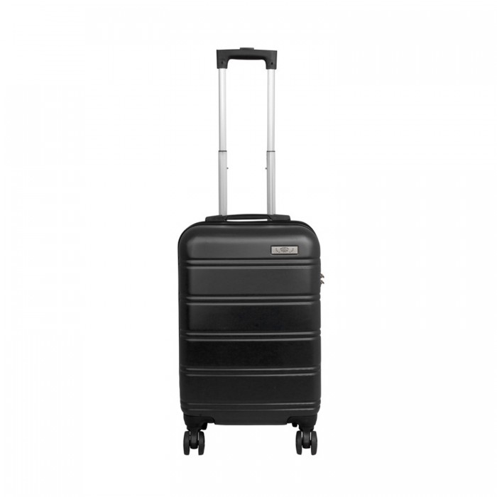 BlockTravel handbagage koffer met wielen 39 liter - lichtgewicht - cijferslot - zwart