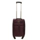 Travelerz handbagage reiskoffer met wielen softcase 42 liter - met cijferslot - expender - voorvakken - paars Travelerz handbagage reiskoffer met wielen softcase 42 liter - met cijferslot - expender - voorvakken - paars