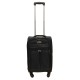 Travelerz handbagage reiskoffer met wielen softcase 42 liter - met cijferslot - expender - voorvakken - zwart Travelerz handbagage reiskoffer met wielen softcase 42 liter - met cijferslot - expender - voorvakken - zwart