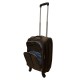 Travelerz handbagage reiskoffer met wielen softcase 42 liter - met cijferslot - expender - voorvakken - bruin Travelerz handbagage reiskoffer met wielen softcase 42 liter - met cijferslot - expender - voorvakken - bruin
