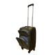 Travelerz handbagage reiskoffer met wielen softcase 42 liter - met cijferslot - expender - voorvakken - groen Travelerz handbagage reiskoffer met wielen softcase 42 liter - met cijferslot - expender - voorvakken - groen