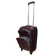 Travelerz handbagage reiskoffer met wielen softcase 42 liter - met cijferslot - expender - voorvakken - paars Travelerz handbagage reiskoffer met wielen softcase 42 liter - met cijferslot - expender - voorvakken - paars