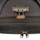 Travelerz handbagage reiskoffer met wielen softcase 42 liter - met cijferslot - expender - voorvakken - rood