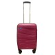 Royalty Rolls handbagage koffer met wielen - polypropyleen - 42 liter - lichtgewicht - cijferslot - Rood (1012)