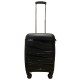 Royalty Rolls handbagage koffer met wielen - polypropyleen - 42 liter - lichtgewicht - cijferslot - Zwart (1012) Royalty Rolls handbagage koffer met wielen - polypropyleen - 42 liter - lichtgewicht - cijferslot - Zwart (1012)