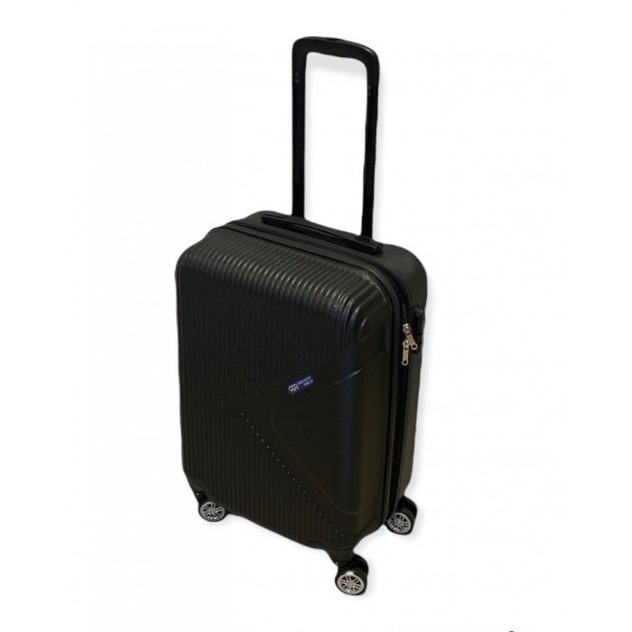 Royalty Rolls handbagage koffer met wielen 39 liter - lichtgewicht - cijferslot - Zwart (102)