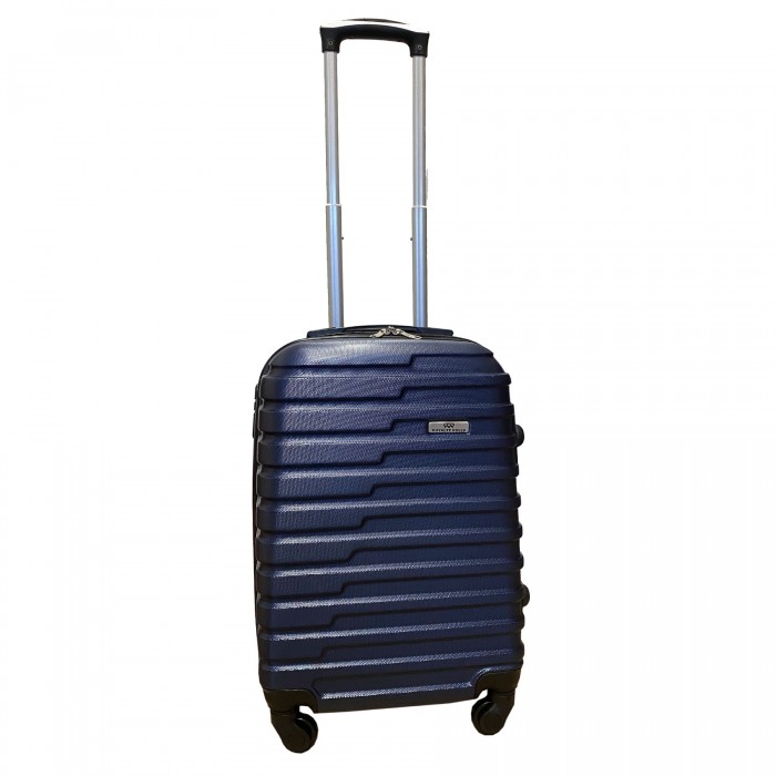 Royalty Rolls handbagage koffer met wielen 39 liter - lichtgewicht - cijferslot - Blauw (188)