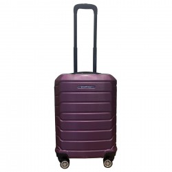 Royalty Rolls handbagage koffer met wielen 39 liter - lichtgewicht - cijferslot - Paars (1010)