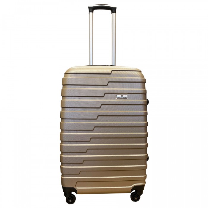 Royalty Rolls reiskoffer met wielen 69 liter - lichtgewicht - cijferslot - Champagne (188) Royalty Rolls reiskoffer met wielen 69 liter - lichtgewicht - cijferslot - Champagne (188)