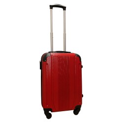Travelerz handbagage koffer met wielen 39 liter - lichtgewicht - cijferslot - Rood (168)