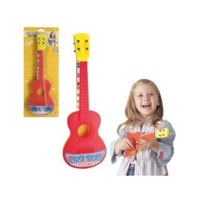 Bontempi Gitaar Rood/Geel Bontempi Gitaar Rood/Geel