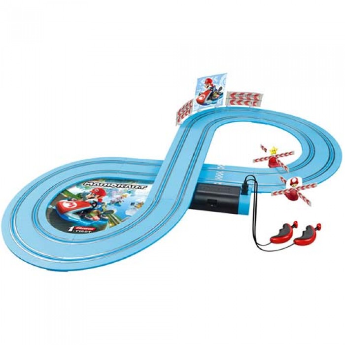 Carrera First Mariokart Racebaan + 2 Auto's en 2 Controllers 240 cm Carrera First Mariokart Racebaan + 2 Auto's en 2 Controllers 240 cm