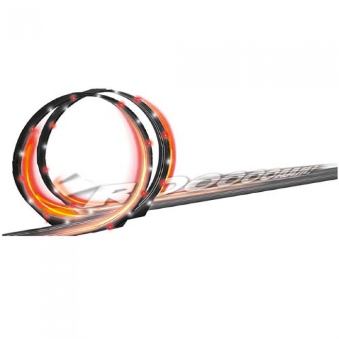 Carrera Go!!! en Carrera Digital 143 Loopingset met Licht en Geluid 11-delig Carrera Go!!! en Carrera Digital 143 Loopingset met Licht en Geluid 11-delig