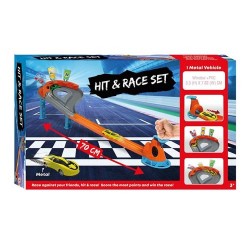 Racebaan Hit and Race Set met Auto