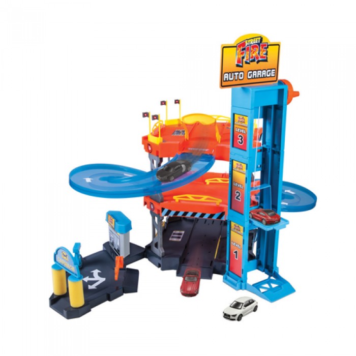 Burago 1:43 Garage Incl. 2 Car Burago 1:43 Garage Incl. 2 Car