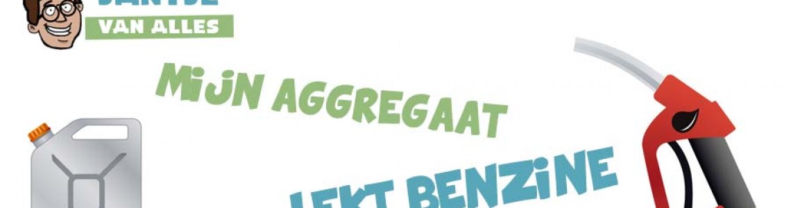 Aggregaat lekt benzine