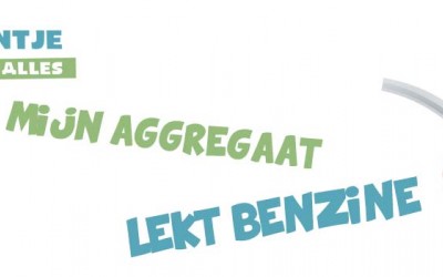 Aggregaat lekt benzine