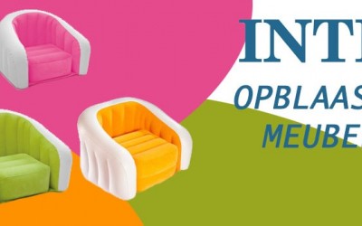 Opblaasbare meubelen van Intex