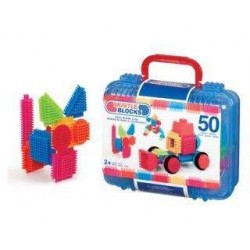 Bristle Blocks 73081 Koffer met 50 Stuks