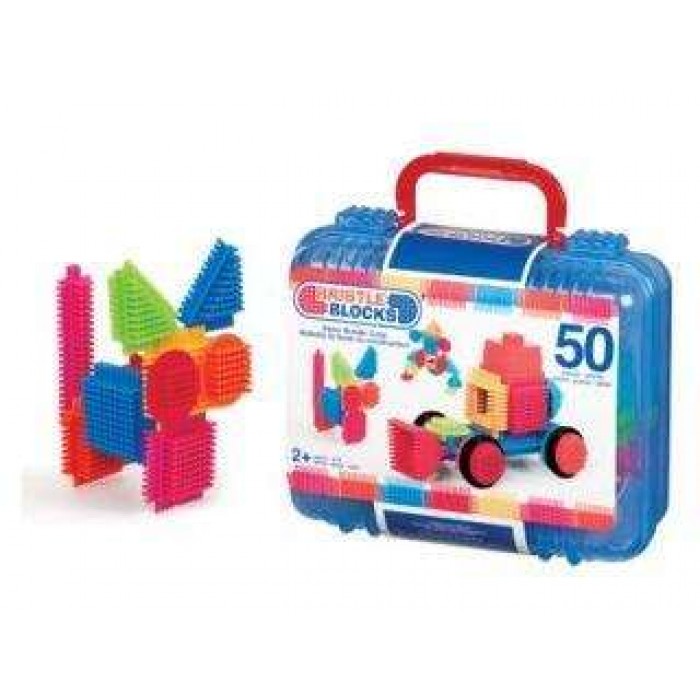 Bristle Blocks 73081 Koffer met 50 Stuks Bristle Blocks 73081 Koffer met 50 Stuks