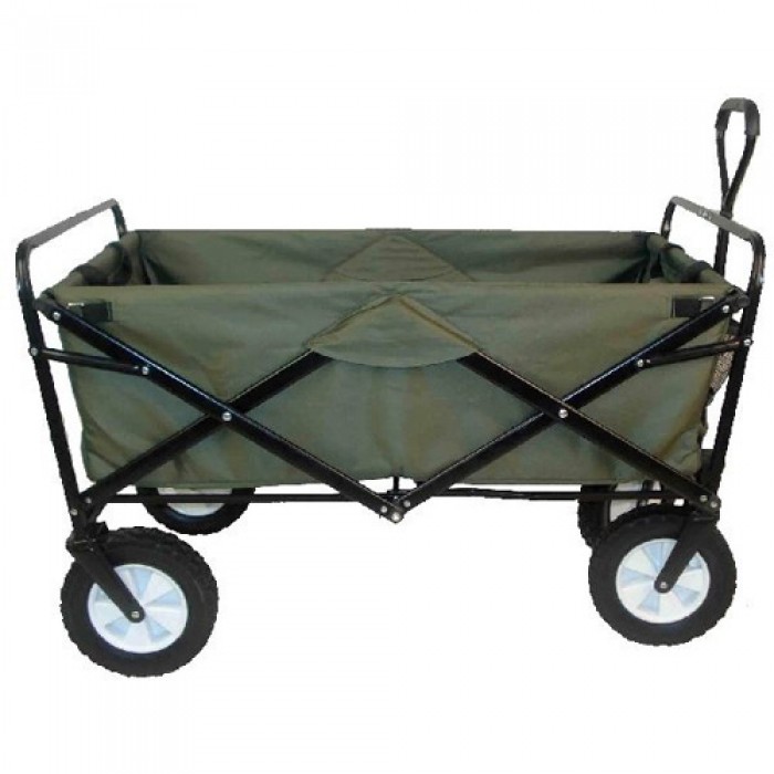 Mac Sports Opvouwbare Bolderwagen 90x51x57cm Groen Mac Sports Opvouwbare Bolderwagen 90x51x57cm Groen