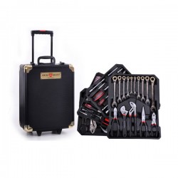 Swiss Kraft 399 delige aluminium gereedschaptrolley SK399BLG