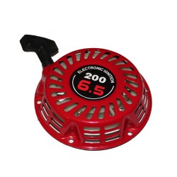 Trekstart benzine hogedrukreiniger rood