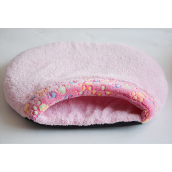 Katten slaapzak roze