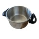 Kookkunst Holland snelkookpan 6 liter roestvrijstaal - inductie - pressure cooker - 26 cm