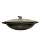 Kookkunst Holland wokpan met glazen deksel Ø 28 cm - inductie