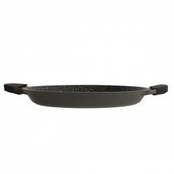 Kookkunst Holland paella pan met silicone koude handgrepen - inductie - Ø 32 cm