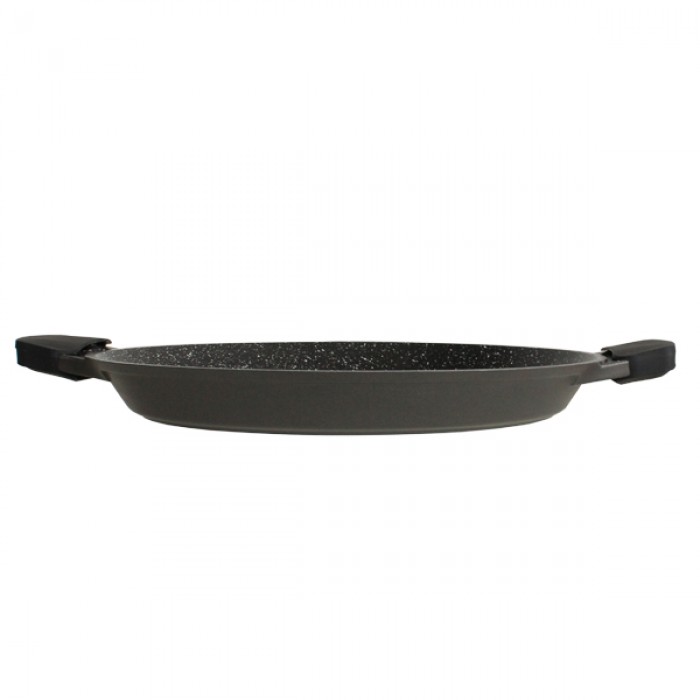 Kookkunst Holland paella pan met silicone koude handgrepen - inductie - Ø 32 cm
