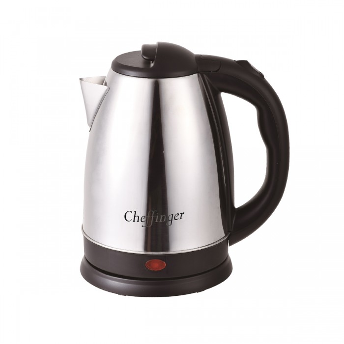 Cheffinger snoerloze waterkoker roestvrij staal 1,8 liter - CF-SSK18 - 1500W - RVS Cheffinger snoerloze waterkoker roestvrij staal 1,8 liter - CF-SSK18 - 1500W - RVS