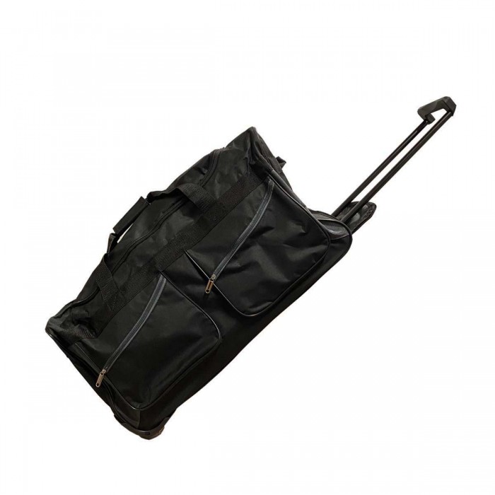 Travelerz Reistas trolley met 2 wielen - 66 liter - trekstang - zwart Travelerz Reistas trolley met 2 wielen - 66 liter - trekstang - zwart