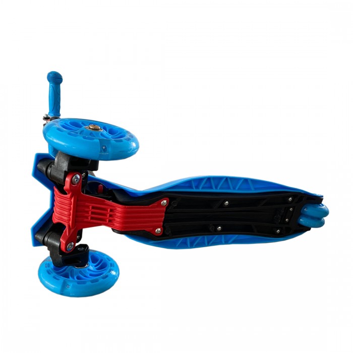 DeBlock kinderstep met 3 lichtgevende wielen - 3 jaar - verstelbaar stuur - voetrem - blauw DeBlock kinderstep met 3 lichtgevende wielen - 3 jaar - verstelbaar stuur - voetrem - blauw