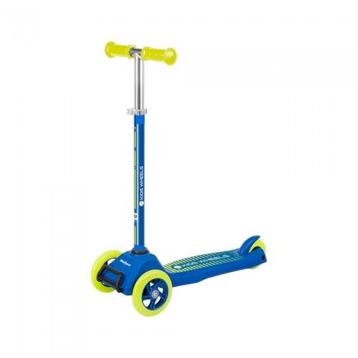 Rebel ZAB0121Y Rebel Kids Wheels driewielige kids step blauw/geel (3+ jaar)