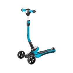 Rebel ZAB0122B Rebel Alien Wheels driewielige kids step blauw (3+ jaar)