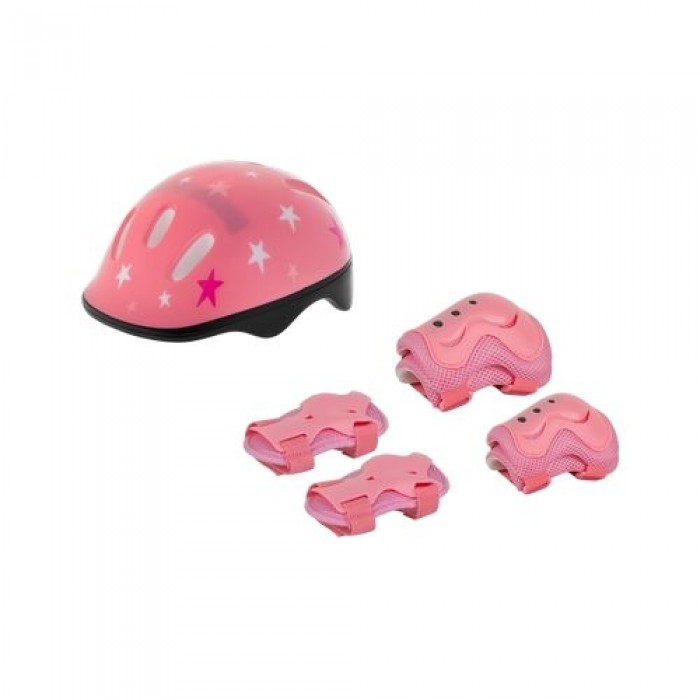 Rebel ZAB0123G Rebel Protection Set Girls voor skaten en steppen roze